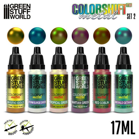 Chameleon Acrylic Paint Set 2 - Green Stuff World