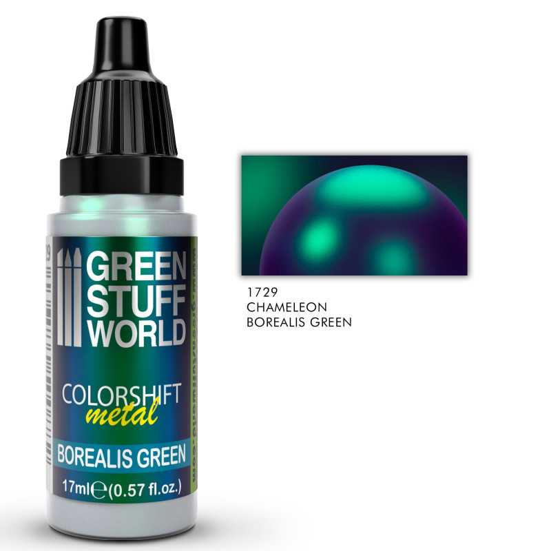 Chameleon Borealis Green Paint - Green Stuff World