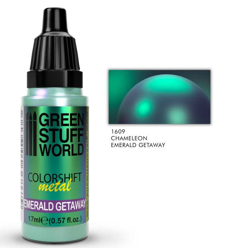 Chameleon Emerald Getaway Paint - Green Stuff World