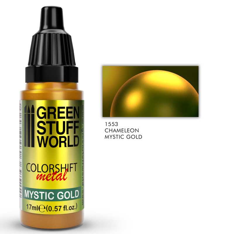 Chameleon Mystic Gold Paint - Green Stuff World | Maelstrom Games