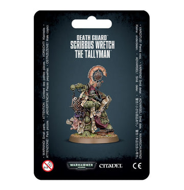 Death Guard: Scribbus Wretch, the Tallyman - Warhammer 40k