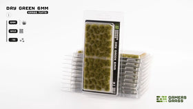 Dry Green 6mm Tufts (Small) - Gamers Grass - 0
