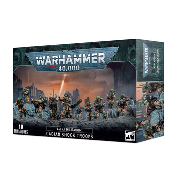  Astra Militarum: Cadian Shock Troops - Warhammer 40k