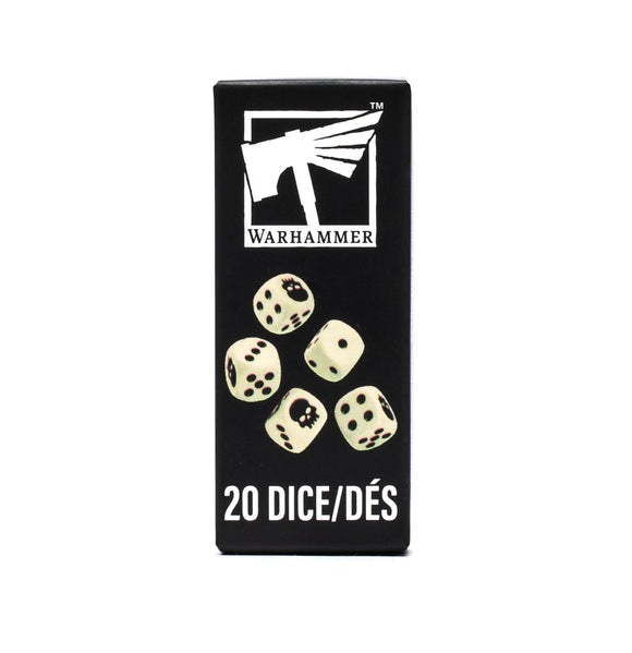 Warhammer 12mm Dice Pack - 20 Dice