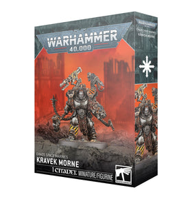 Chaos Space Marines: Iron Warriors Kravek Morne