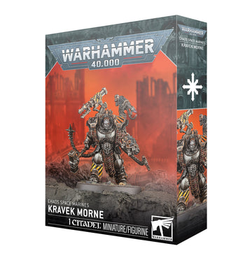 Chaos Space Marines: Iron Warriors Kravek Morne