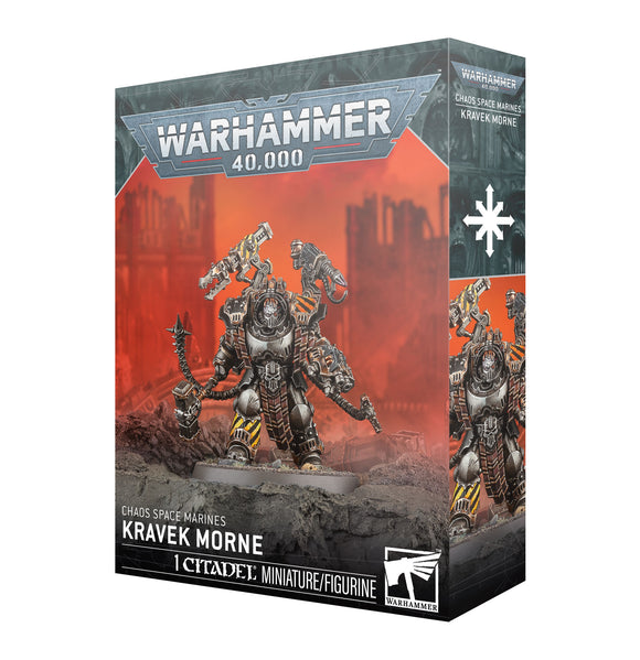 Chaos Space Marines: Iron Warriors Kravek Morne