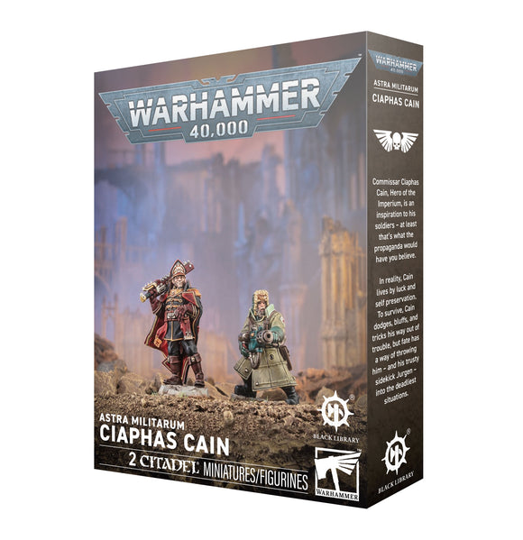 Astra Militarum: Ciaphas Cain Limited Edition Black Library Miniature