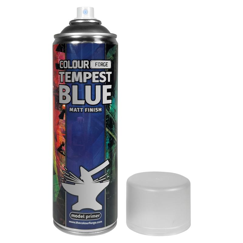 Colour Forge Spray Paint: Tempest Blue (500ml)