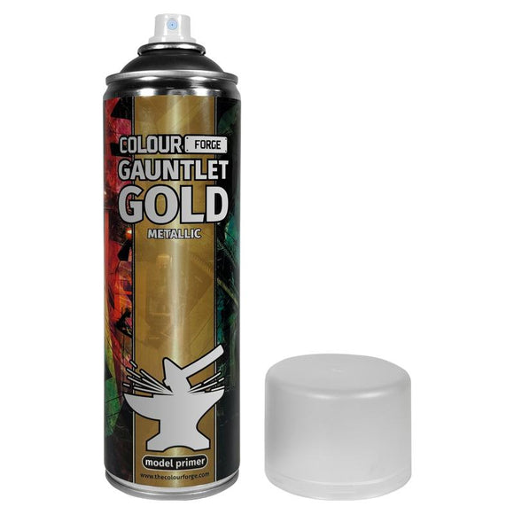Colour Forge Spray Paint: Gauntlet Gold (500ml)