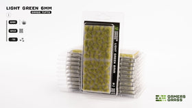 Light Green 6mm Tufts (Wild) - Gamers Grass