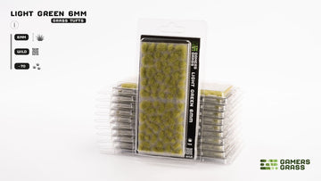 Light Green 6mm Tufts (Wild) - Gamers Grass