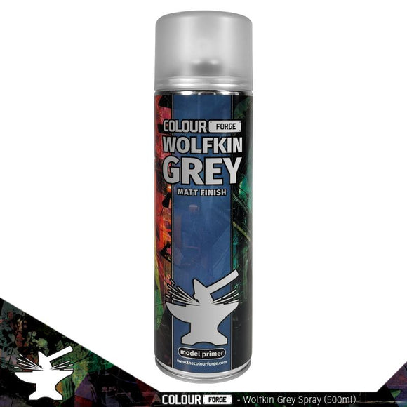 Colour Forge Spray Paint: Wolfkin Grey (500ml)