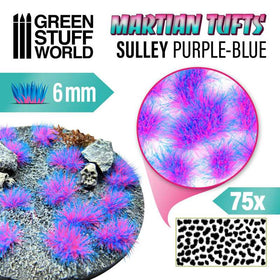 Martian Fluor Tufts - Sulley Purple-Blue