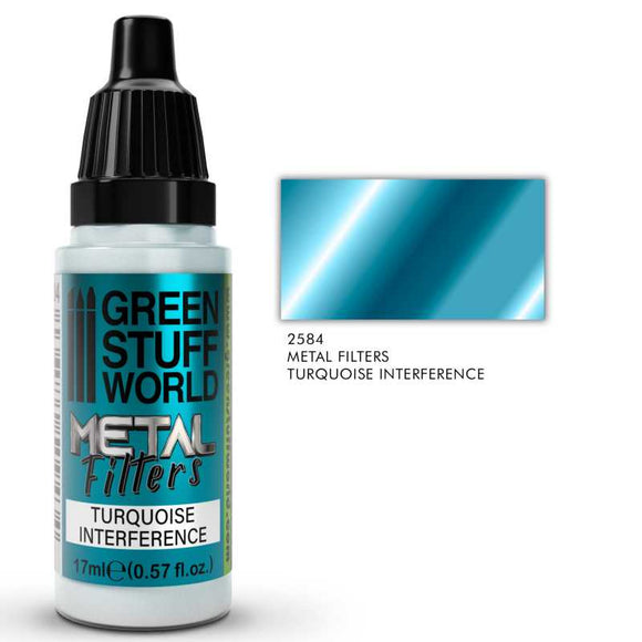 Metal Filters - Turquoise Interference - Green Stuff World