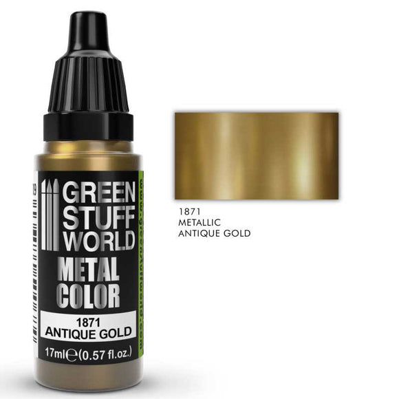 Metallic Paint Antique Gold - Green Stuff World