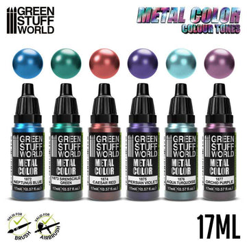 Metallic Paints Set - Colours - Green Stuff World - 0