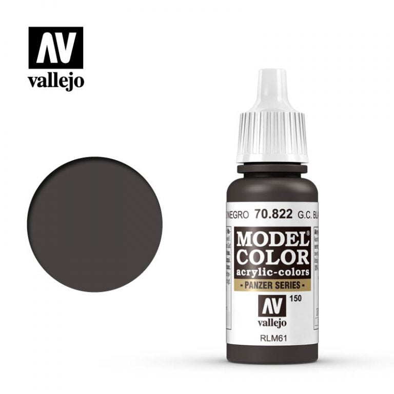 German Camouflage Black Brown - Vallejo Model Color