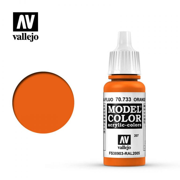 Fluorescent Orange - Vallejo Model Color