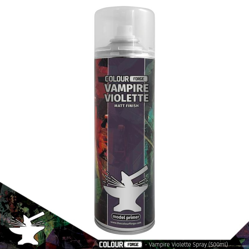 Colour Forge Spray Paint: Vampire Violette (500ml)
