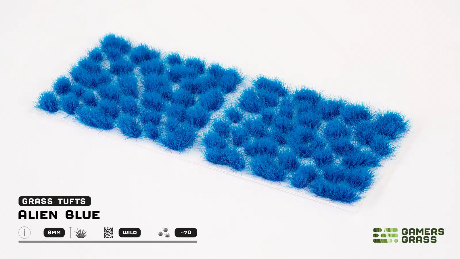 Alien Blue 6mm Tufts (Wild) - Gamers Grass