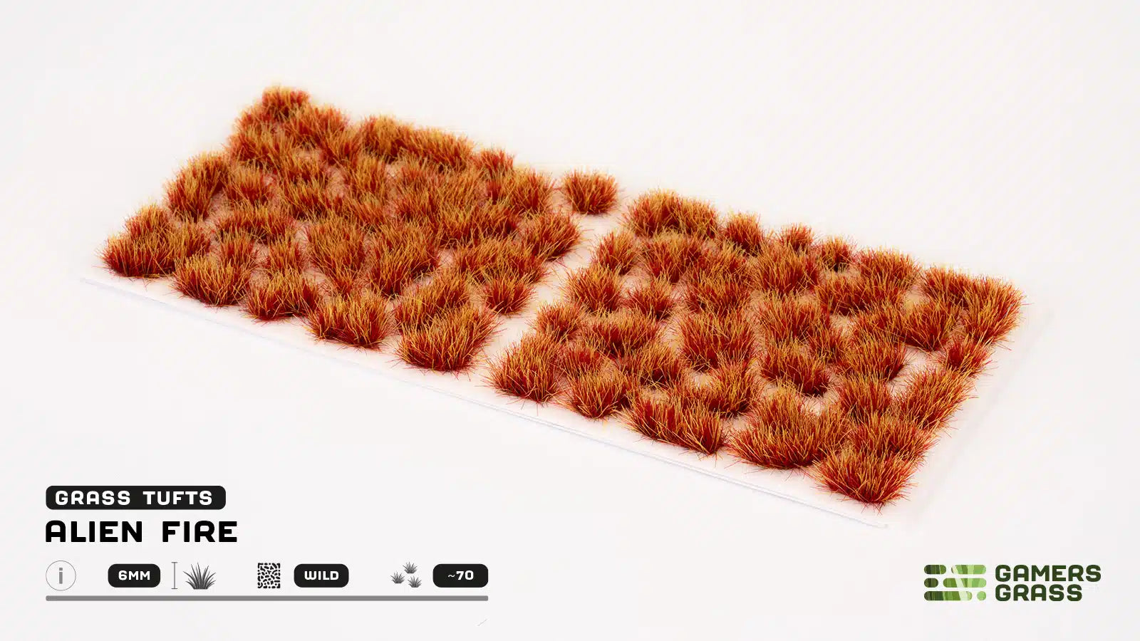 Alien Fire Tuft 6mm Tufts (Wild) - Gamers Grass