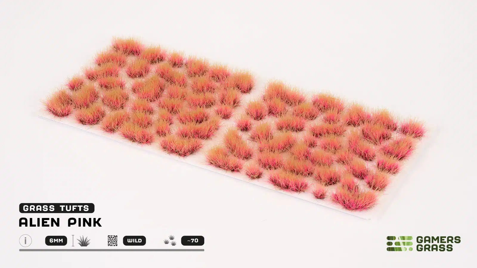 Alien Pink 6mm Tufts (Wild) - Gamers Grass - 0
