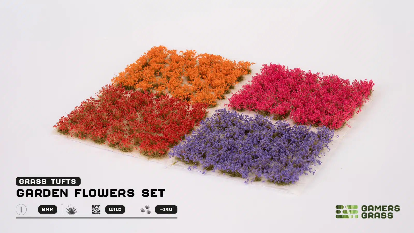 Garden Flowers Set Tufts (Wild) - Gamers Grass