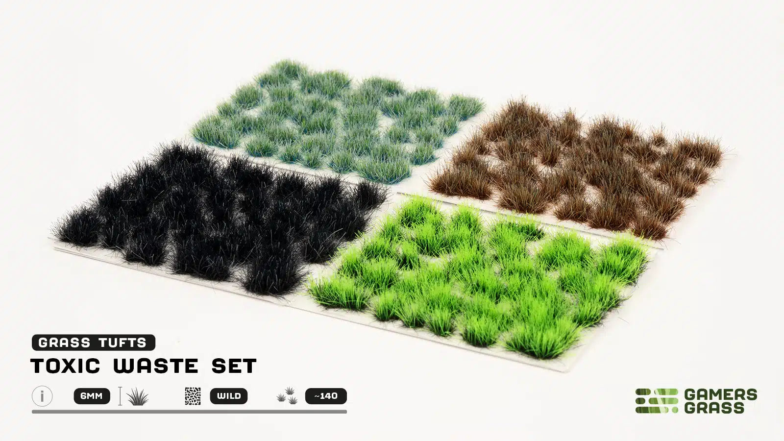 Toxic Waste Set Tufts (Wild) - Gamers Grass