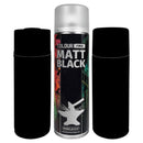 Colour Forge Spray Paint: Matt Black (500ml)-3