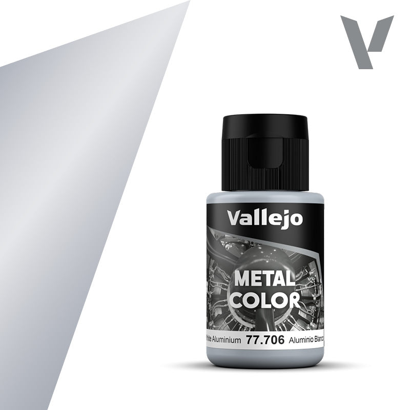 White Aluminium - Vallejo Metal Color